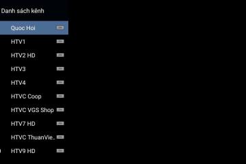 Hướng dẫn dò kênh trên TV AKINO Android 7.0